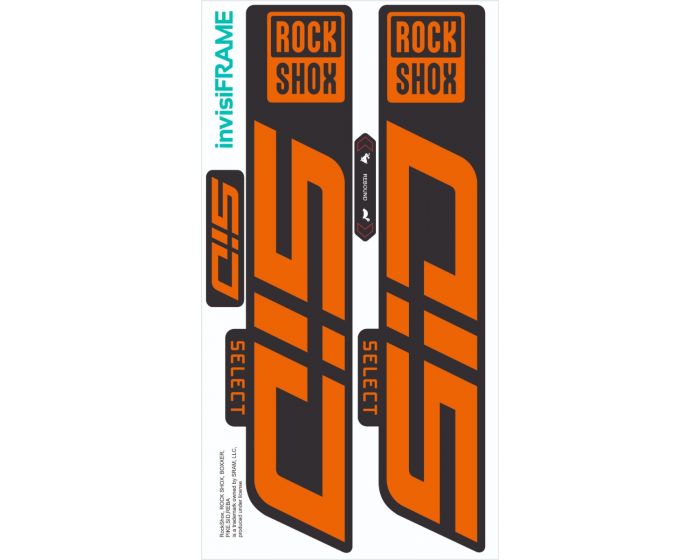 Rock Shox SID Select 2025 Decals