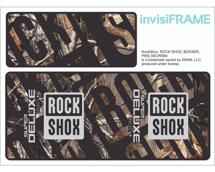 Rock Shox SUPER DELUXE SELECT + Rear Shock Decals 2023/24