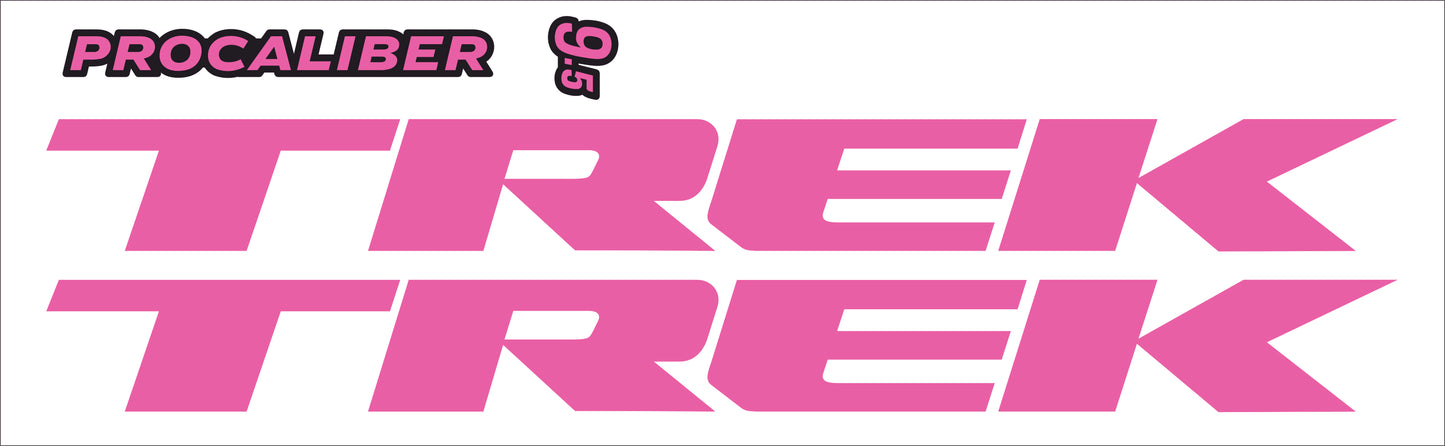 Trek Procaliber 9.5 2025 Decals