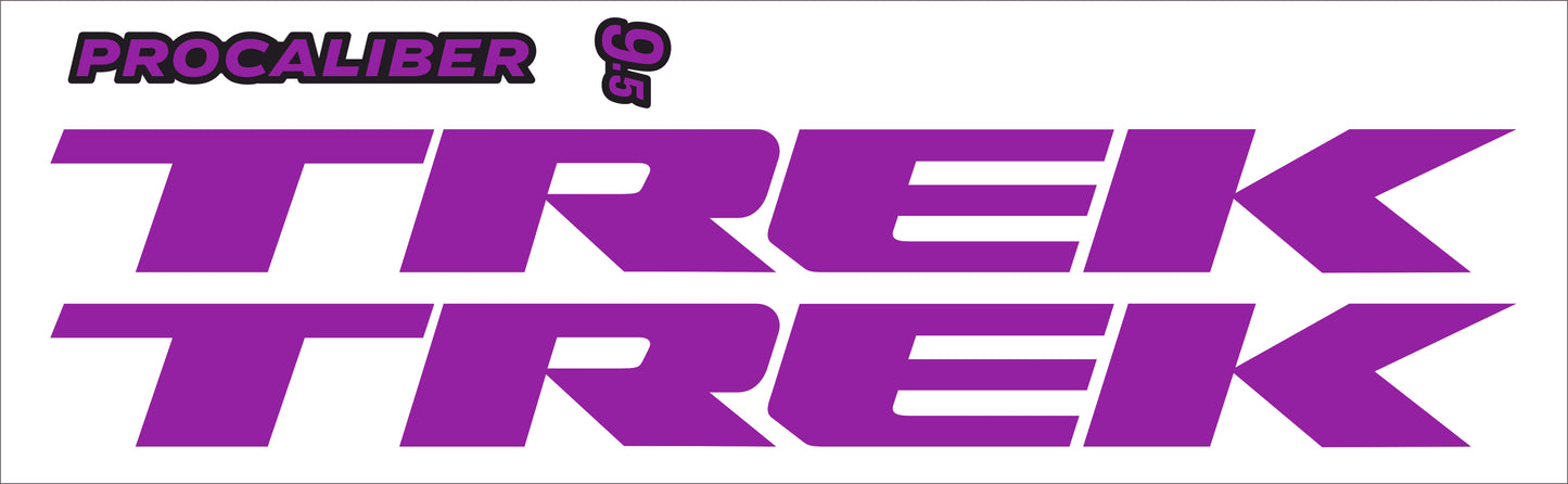 Trek Procaliber 9.5 2025 Decals