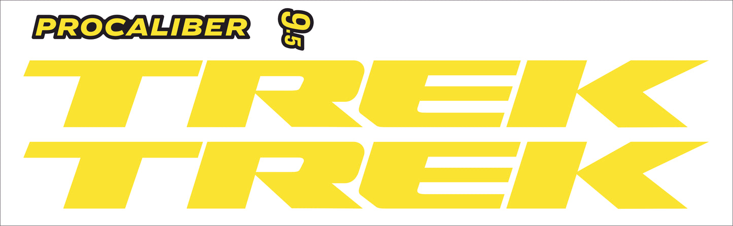 Trek Procaliber 9.5 2025 Decals