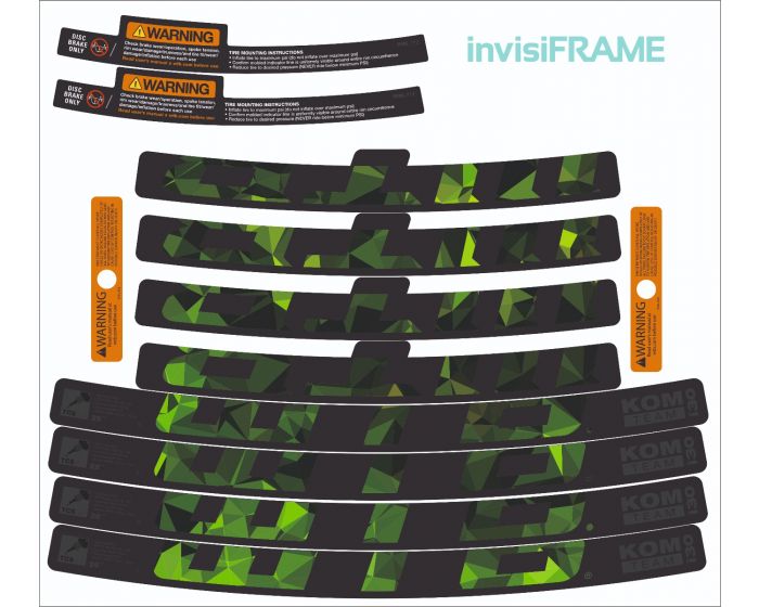 WTB KOM Team i30 29er Decals