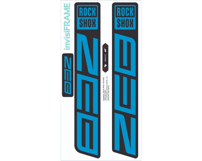 Rock Shox ZEB Select 2023 Decals