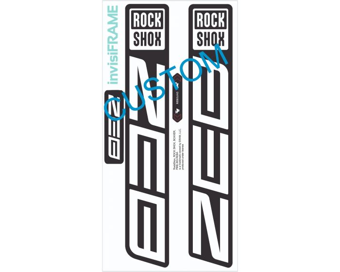 Rock Shox ZEB Select 2023 Decals