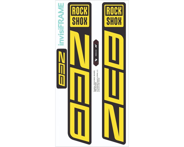 Rock Shox ZEB Select 2023 Decals