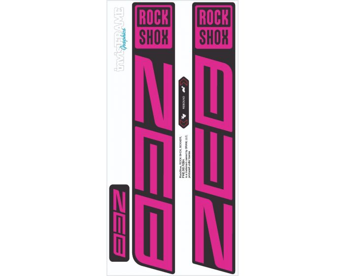 Rock Shox ZEB R 2021 Decals