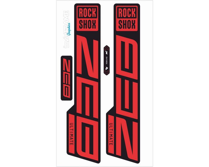 Rock Shox ZEB Ultimate 2021 Decals